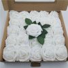 Artificial flowers | Romantic Flower Pe Foam Housewarming Birthday 25 Bags Artificial flowers 25 Bags