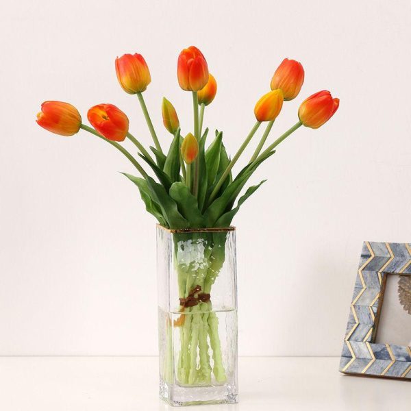 Artificial flowers | Simple Style Classic Style Flower Soft Glue Imitation Plants Artificial Flowers Artificial flowers Artificial flowers