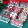 Candles & Holders | Christmas Christmas Tree Santa Claus Paraffin Christmas Candle 1 Set Santa Claus Tree Lift 3 Pack Home Decor Candles & Holders