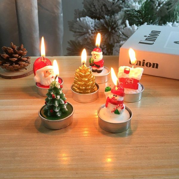 Candles & Holders | Christmas Christmas Tree Snowman Pewter Party Decorative Props Standing Elderly Candles & Holders Candles & Holders