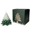 Candles & Holders | Christmas Cute Christmas Tree Soy Wax Candle White Green Candles & Holders Candles & Holders