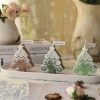 Candles & Holders | Christmas Fashion Christmas Tree Star Wax Festival Candle 1 Piece White Candles & Holders Candles & Holders