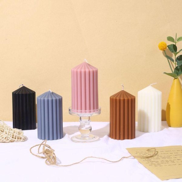 Candles & Holders | Classic Style Solid Color Soy Wax Candle Candles & Holders Candles & Holders