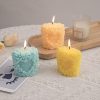 Candles & Holders | Cute Sweet Flower Paraffin White Flower Cluster (Sunset Jade) Candles & Holders Candles & Holders