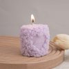 Candles & Holders | Cute Sweet Flower Paraffin White Flower Cluster (Sunset Jade) Candles & Holders Candles & Holders