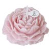 Candles & Holders | Elegant Simple Style Flower Paraffin Ornaments Peony Flower Fragrance Candle Pink (Fragrance: Peach Oolong) Candles & Holders Candles & Holders