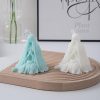 Candles & Holders | Elegant Vacation Simple Style Irregular Solid Color Paraffin Small White (Evening Jade) Candles & Holders Candles & Holders