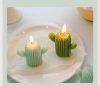 Candles & Holders | Fashion Cactus Paraffin Candle 1 Piece Cactus Aromatherapy Candle White (Fragrance: English Pear Freesia) Candles & Holders Cactus Aromatherapy Candle White (Fragrance: English Pear Freesia)