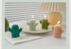 Candles & Holders | Fashion Cactus Paraffin Candle 1 Piece Cactus Aromatherapy Candle White (Fragrance: English Pear Freesia) Candles & Holders Cactus Aromatherapy Candle White (Fragrance: English Pear Freesia)