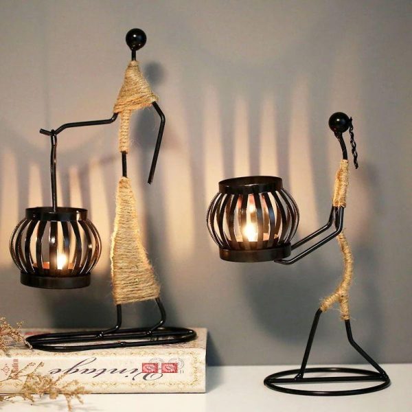 Candles & Holders | Human Iron Ornaments I Candles & Holders Candles & Holders