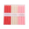 Candles & Holders | Novelty Solid Color Paraffin Candle Diameter 2.2*20 Ivory White Candles & Holders Candles & Holders