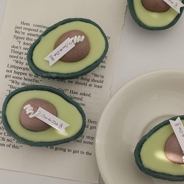 Candles & Holders | Simple Style Avocado Paraffin Ornaments Candle Avocado Aromatherapy Candle (Fragrance: Tropical Fruit) Candles & Holders Avocado Aromatherapy Candle (Fragrance: Tropical Fruit)