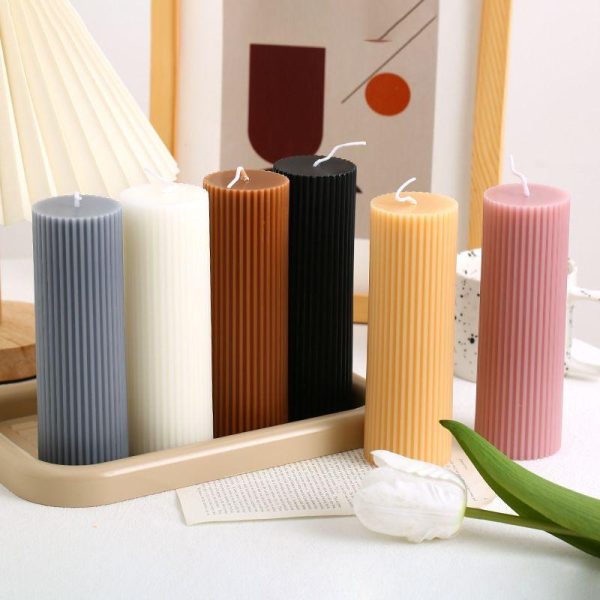 Candles & Holders | Simple Style Solid Color Soy Wax Candle Candles & Holders Candles & Holders