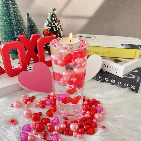 Candles & Holders | Valentine’S Day Cute Sweet Heart Shape Plastic Indoor Home Decorative Props Candles & Holders Candles & Holders