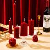 Candles & Holders | Valentine’S Day Romantic Solid Color Soybean Mixed Wax Candles & Holders Candles & Holders