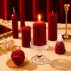 Candles & Holders | Valentine’S Day Romantic Solid Color Soybean Mixed Wax Candles & Holders Candles & Holders