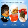 Cookware | Air Fryer Ninja Foodi Square Silica Gel Pad Airware Reusable Air Fryer Potholder Cookware Cookware