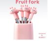 Cookware | Casual Cartoon Plastic Fruit Fork Cookware Cookware