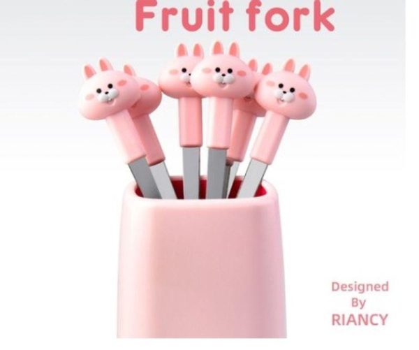 Cookware | Casual Cartoon Plastic Fruit Fork Cookware Cookware