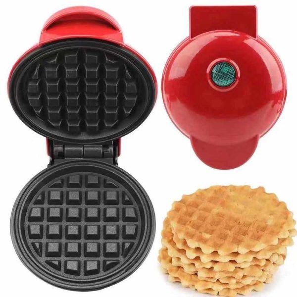 Cookware | Casual Solid Color Metal Waffle Machine European Standard Cookware Cookware