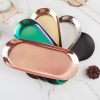 Cookware | Casual Solid Color Stainless Steel Baking Pan (Tray) Oval Small Size (18*8.5cm) Cookware Cookware