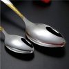 Cookware | Casual Stripe Stainless Steel Spoon 6 Pieces Per Pack One Size Cookware Cookware