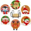 Cookware | Christmas Casual Geometric Animal Resin Sbd001 Christmas Dwarf (6 Pieces with Iron Frame) Cookware Cookware