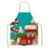 Cookware | Christmas Cute Cartoon Polyester Apron 1 Piece 38*47cm Cookware 38*47cm