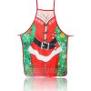 Cookware | Christmas Fashion Snowman Cloth Apron 1 Piece Christmas Apron Cookware Christmas Apron