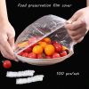 Cookware | Classic Style Solid Color Plastic Preservative Film 100 Pcs/Package One Size Cookware Cookware