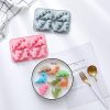 Cookware | Cute Dinosaur Silica Gel Kitchen Molds 1 Piece Blue Cookware Blue