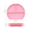 Cookware | Fashion Solid Color Silica Gel Tableware Smile Plate Silicone Cover (White Transparent) Cookware Cookware