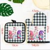 Cookware | Simple Style Cartoon Polyester Apron Heat Resistant Gloves Apron 80-60 Cookware Apron 80-60