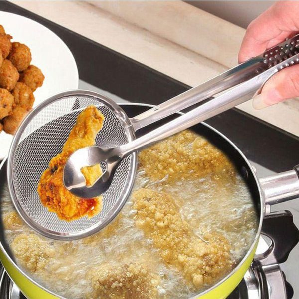 Cookware | Simple Style Solid Color 304 Stainless Steel Colander Clip 1 Piece One Size Cookware Cookware