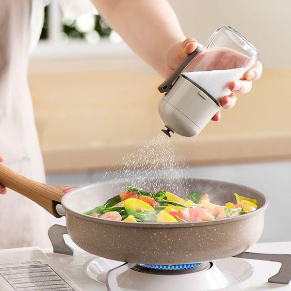 Cookware | Simple Style Solid Color 304 Stainless Steel Pp Glass Seasoning Bottle 1 Piece 180ml Cookware 180ml