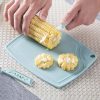 Cookware | Simple Style Solid Color Plastic Cutter Chopping Board Peeler 3 Pieces Set One Size Cookware Cookware