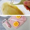 Cookware | Simple Style Solid Color Plastic Cutter Chopping Board Peeler 3 Pieces Set One Size Cookware Cookware