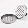 Cookware | Simple Style Solid Color Stainless Steel Kitchen Molds 1 Piece Black Handle Hamburger Press Cookware Black Handle Hamburger Press