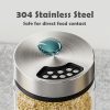 Cookware | Simple Style Transparent 304 Stainless Steel Glass Seasoning Bottle 1 Piece 200ml without Scale Cookware 200ml without Scale