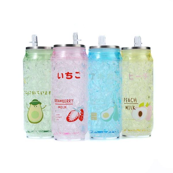 Drinkware | Casual Cartoon Plastic Water Bottles 1 Piece 400Ml Drinkware 400Ml