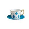 Drinkware | Casual Devil’S Eye Ceramics Mug 1 Set Devil’s Eye Cup and Saucer Drinkware Devil's Eye Cup & Saucer