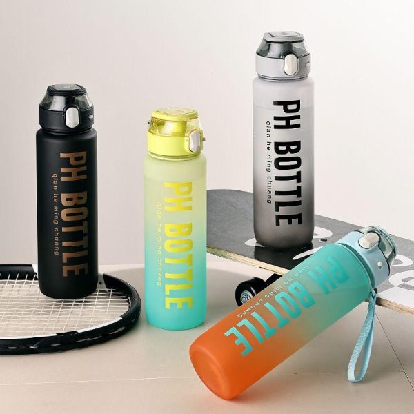 Drinkware | Casual Letter Plastic Water Bottles 1 Piece 1000Ml Drinkware 1000Ml