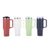 Drinkware | Casual Retro Solid Color 201 Stainless Steel 304 Stainless Steel Thermos Cup 1 Piece 40oz Drinkware 40oz