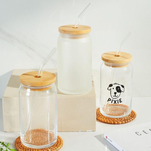 Drinkware | Casual Solid Color Glass Water Bottles 1 Piece 40-600 Drinkware 40-600