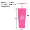 Drinkware | Casual Solid Color Plastic Water Bottles 710ml Drinkware 710ml