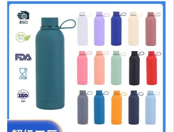 Drinkware | Casual Solid Color Stainless Steel Thermos Cup 1 Piece 350ml Drinkware 350ML