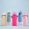 Drinkware | Casual Solid Color Stainless Steel Water Bottles 1 Piece 1L Drinkware 1L