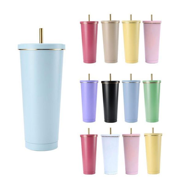 Drinkware | Casual Solid Color Stainless Steel Water Bottles 500ml Drinkware 500ml