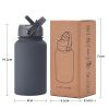 Drinkware | Casual Solid Color Stainless Steel Water Bottles 650ml Drinkware 650ml