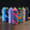 Drinkware | Casual Tie Dye Silica Gel Water Bottles 500ml Drinkware 500ml